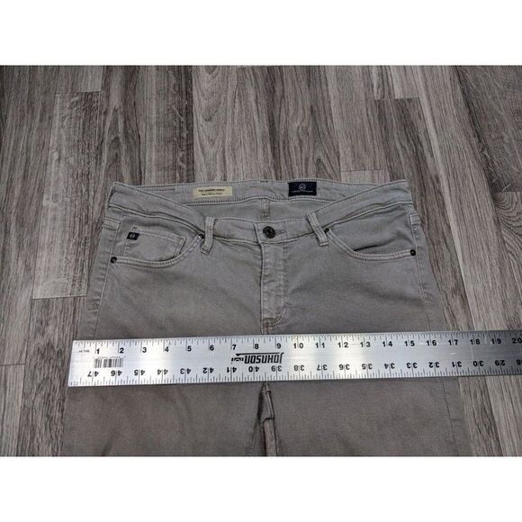 Adriano Goldschmied Womens Size 29 R Embroidered Ankle Grey Leggings Jeans - Picture 7 of 10